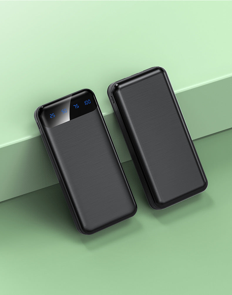Høyytelses powerbank med intelligent lade konsept og digital skjerm Skanto
