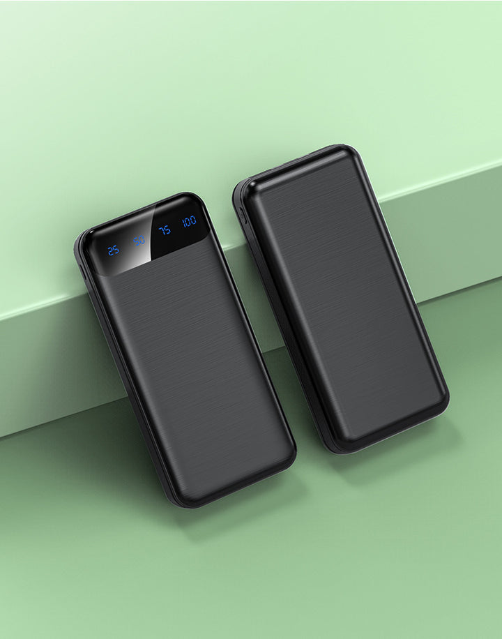 Høyytelses powerbank med intelligent lade konsept og digital skjerm Skanto