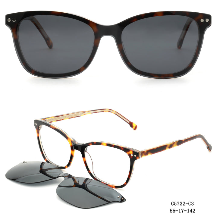Dame solbrille i elegant vintage-design Skanto