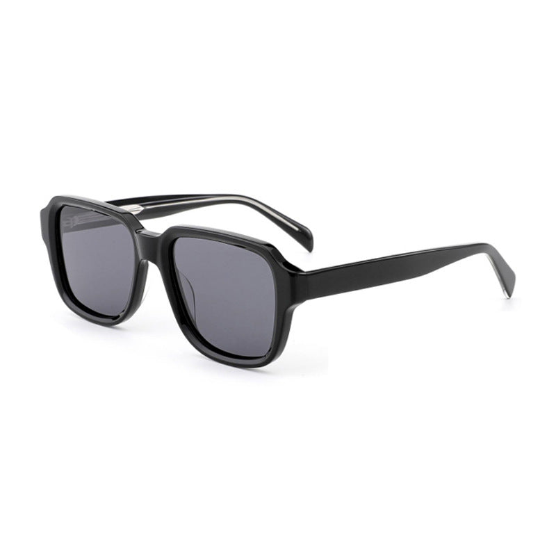 Dame kvadratisk solbrille med moderne mønster Skanto