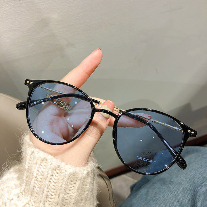Dame Cat-Eye solbriller med anti-blålys-teknologi Skanto