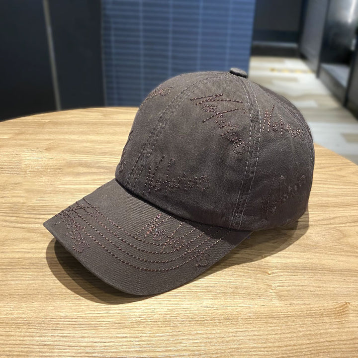 Kvinnenes Uformelle Broderte Caps Skanto 1784083710