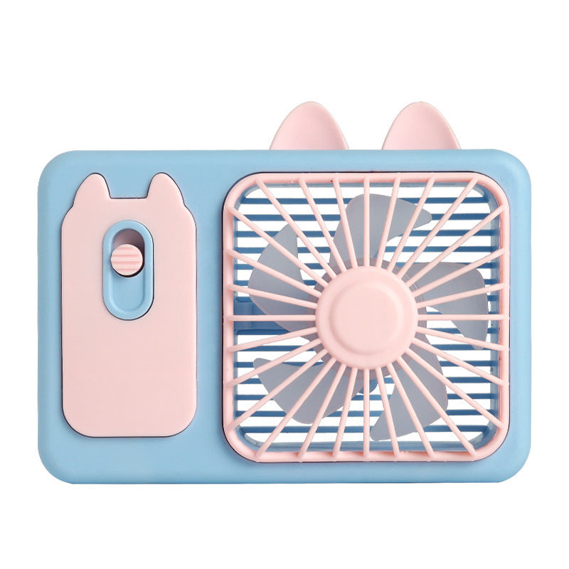 Unisex Bærbar Mini-vifte i kreativt dyredesign Skanto