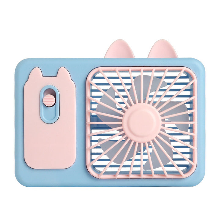 Unisex Bærbar Mini-vifte i kreativt dyredesign Skanto