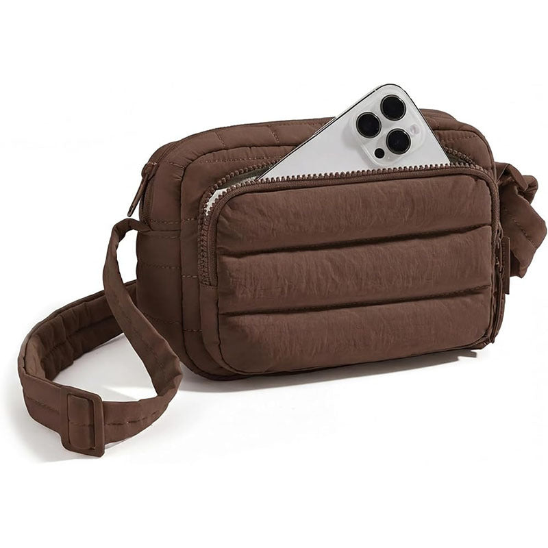 Moderne crossbody-veske med flere rom Skanto