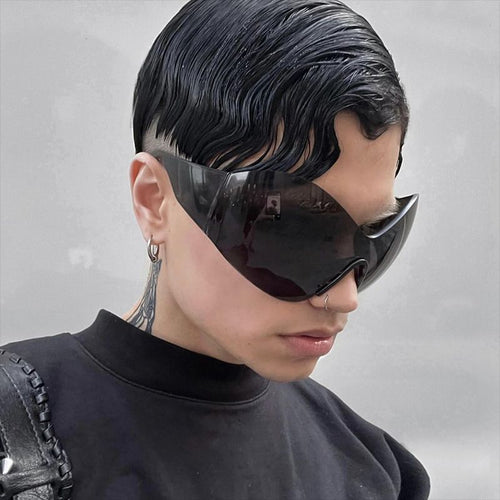 Dame futuristisk solbrille Skanto
