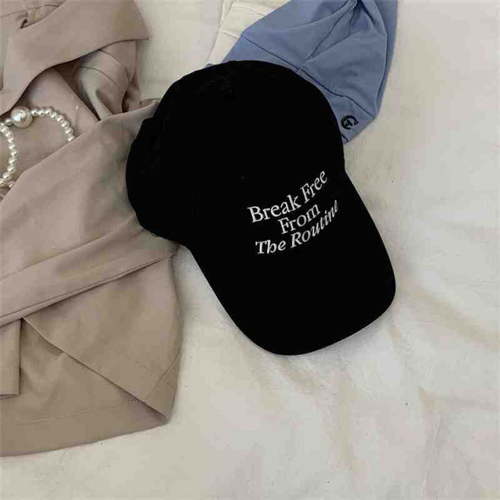 Unisex Grafisk Sitat Baseball Caps Skanto