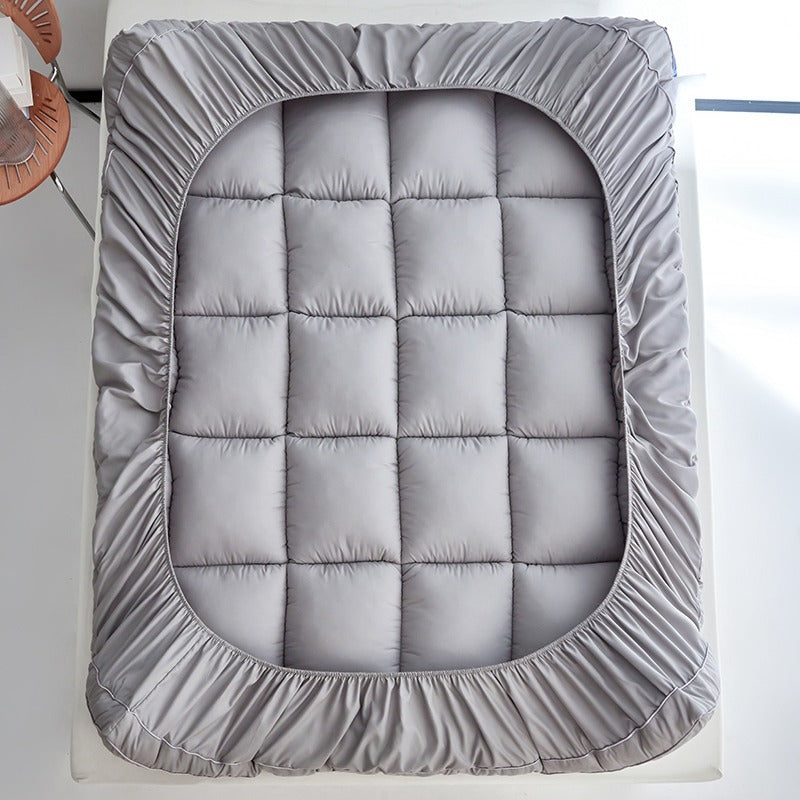 Ultimate Cooling Mattress Pad – Premium Quilted Pillow Top, Luxuriously Fluffy and Ultra-Breathable with Secure 14-18 Deep Pocket Cover – Enhanced Sleep Comfort, 1pc | Skanto