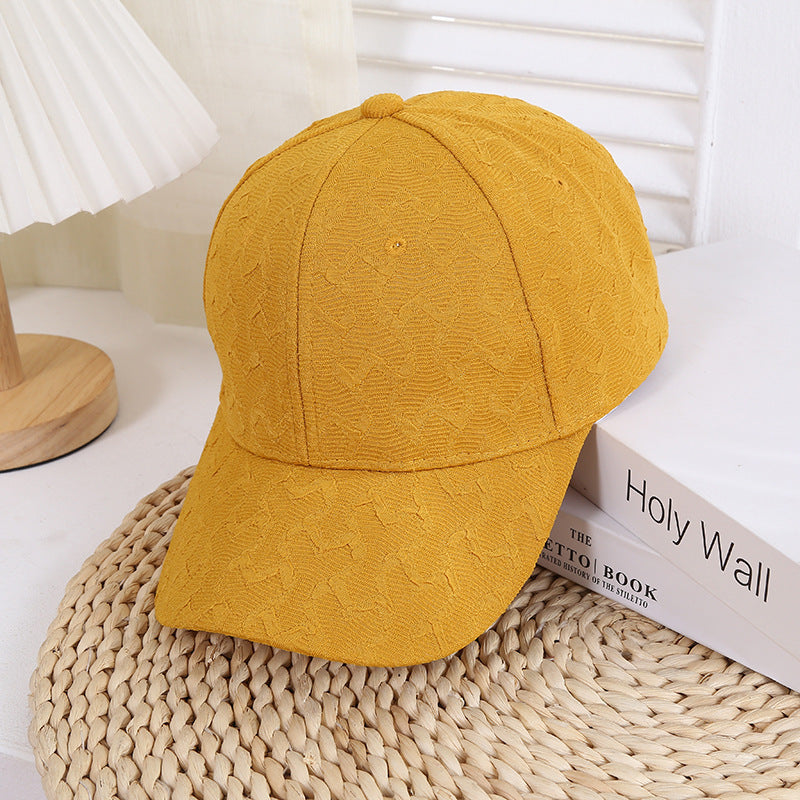 Kvinnens teksturerte motebaseballcaps Skanto