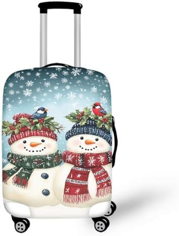 Unisex nan elastisk koffertrekk med hest- og solblomstmotiv, dehbar stretchbeskyttelse for hardplast- trolley med glidelås Skanto