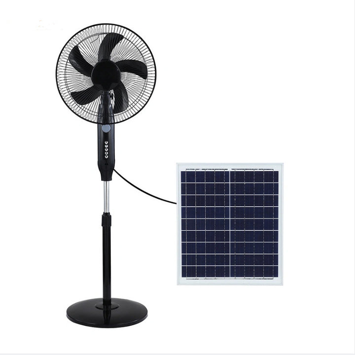 Unisex Solarbetrift Stående vifte med justerbar vinkel og effektive vifteblader Skanto