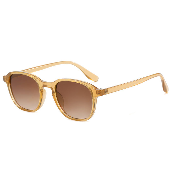 Dame moteriktig solbrille i oval design Skanto