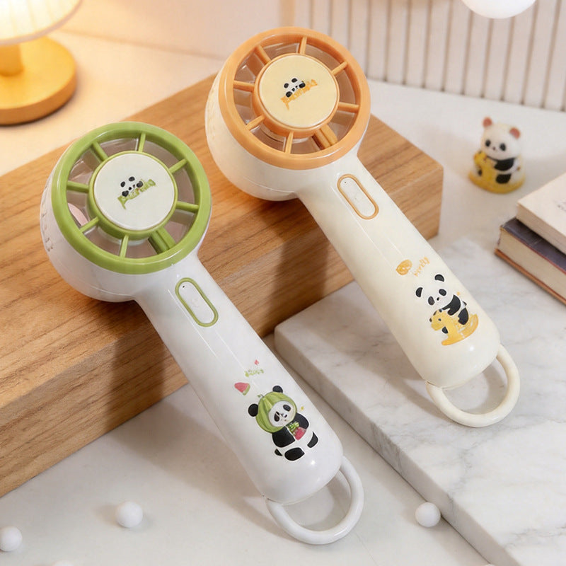 Kvinnors kreativa handfläkt med LED-ljus Skanto
