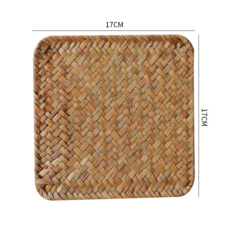 Artisan Woven Serving Tray Skanto