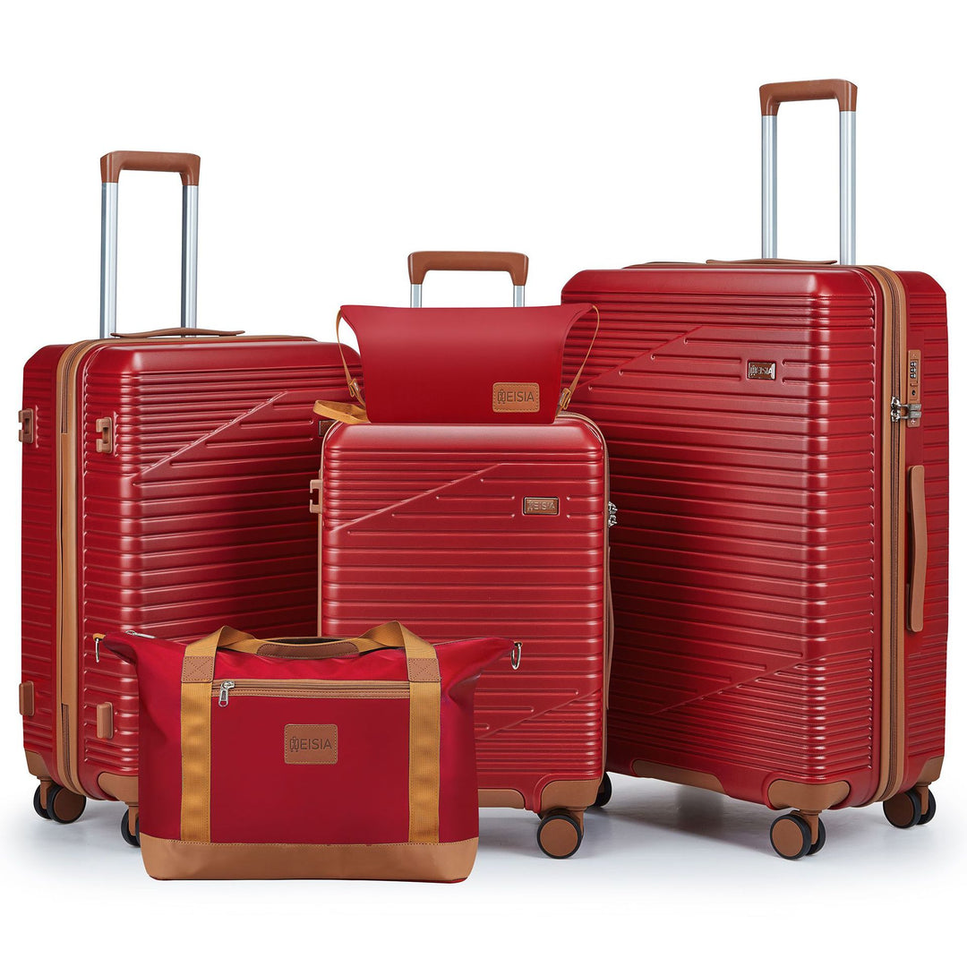 Unisex Multi-Funksjonell Hard Shell Spinner Koffert Skanto