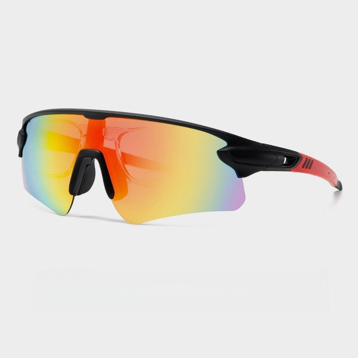 Unisex Sportslig høytytende solbrille med aerodynamisk design og justerbart nesepad Skanto