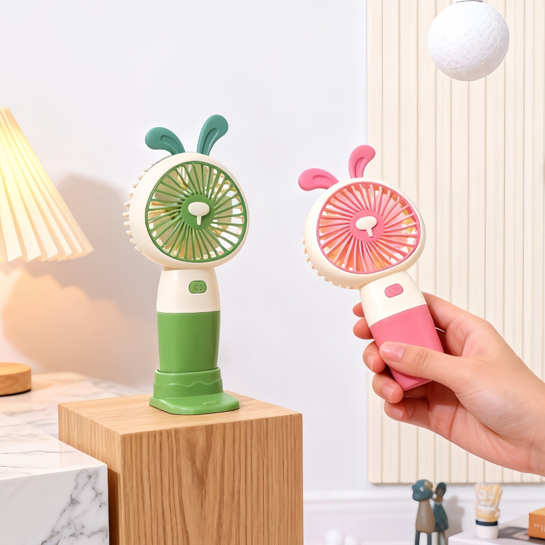 Damer Bærbar Dyre Mini-Ventilator med USB-tilkobling Skanto