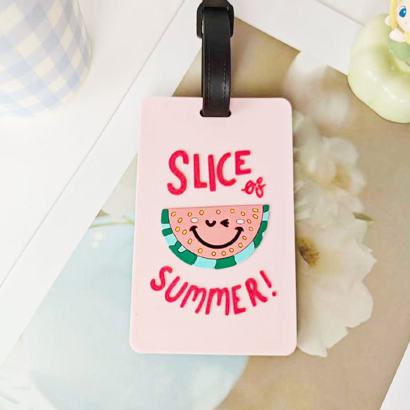 Unisex Tropical Theme Luggage Tag Skanto