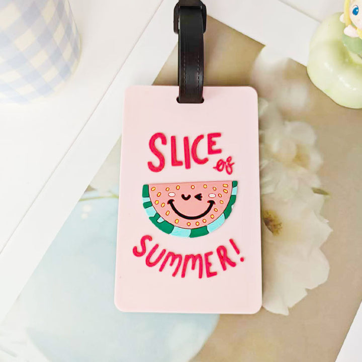 Unisex Tropical Theme Luggage Tag Skanto