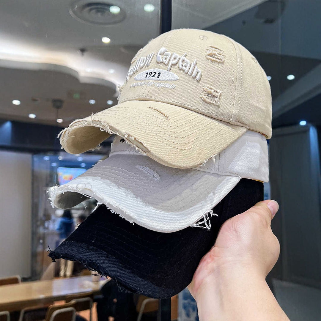 Herre Casual Slitt Baseball Cap Skanto