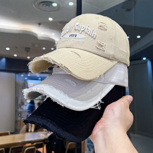 Herre Casual Slitt Baseball Cap Skanto