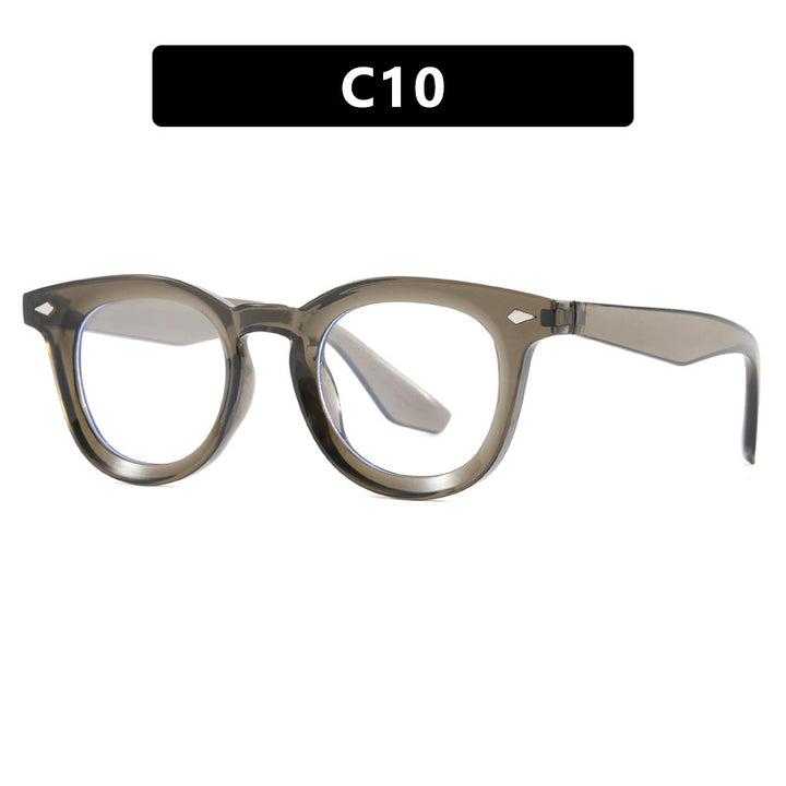 Damen modische Cat-Eye solbrille med transparent ramme Skanto