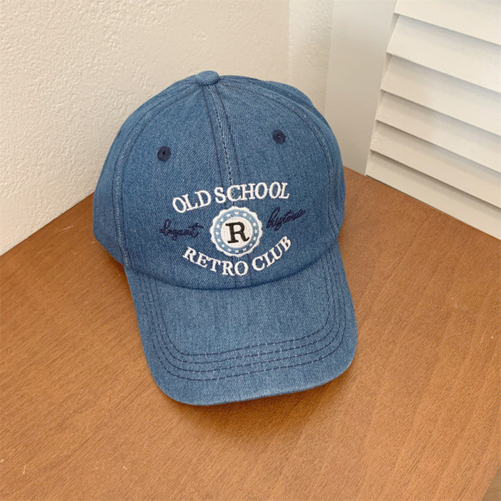 Unisex Retro Denim Baseball Cap Skanto
