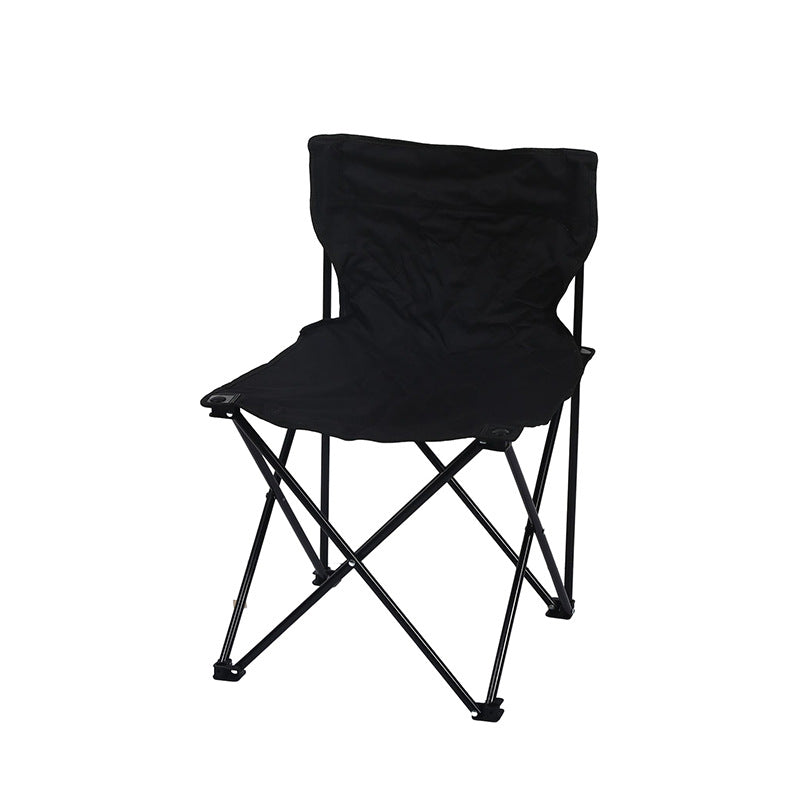 Faltestol med ergonomisk ryggstøtte og robust ramme Skanto
