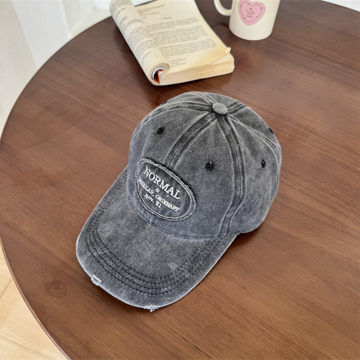 Herre Casual Slitt Bomull Baseball Caps Skanto