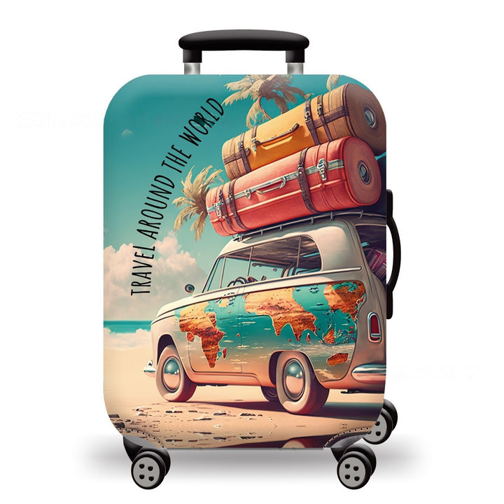 Hard Shell Bagasje med Jord Design Skanto