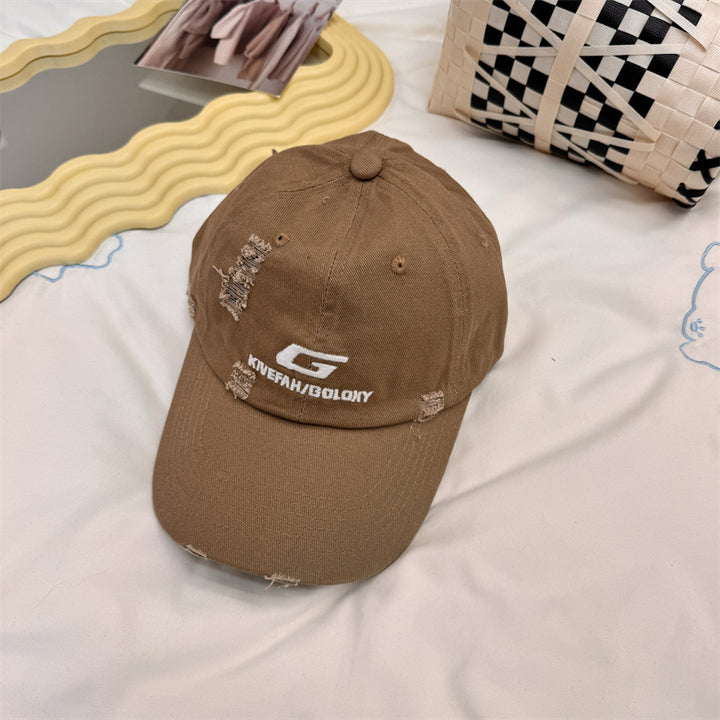 Herre Slitt Casual Baseball Caps Skanto