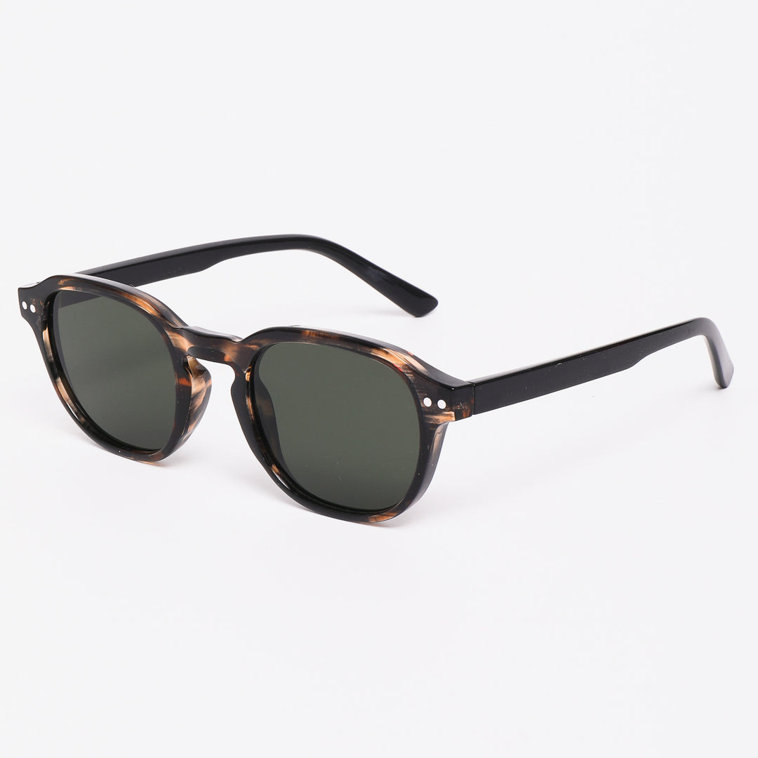 Dame solbrille i stilfullt skilpadde-design Skanto