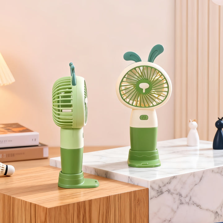 Damer Bærbar Dyre Mini-Ventilator med USB-tilkobling Skanto