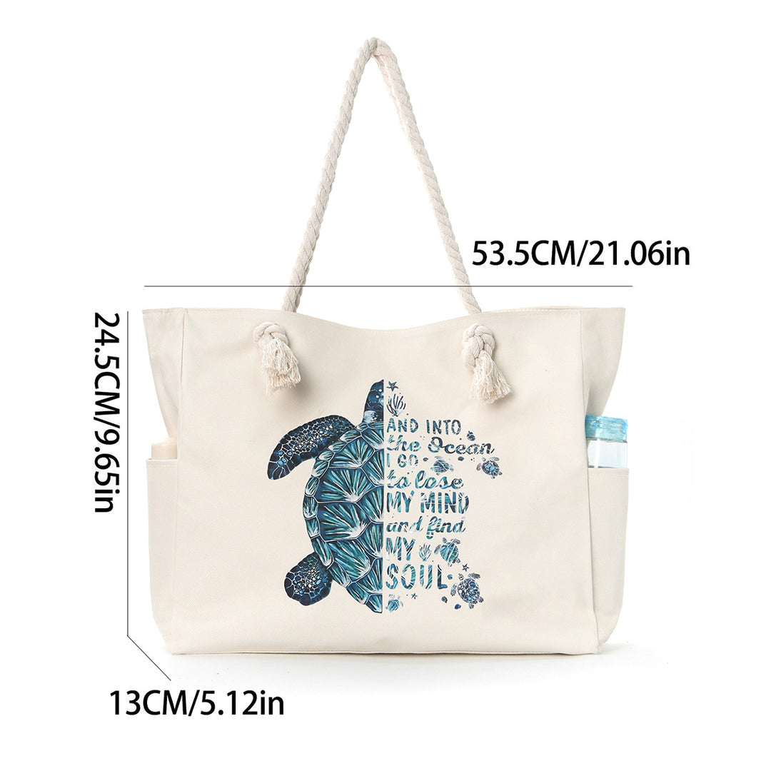 Strandveske med Praktiske Side lommer og Robust Design Skanto