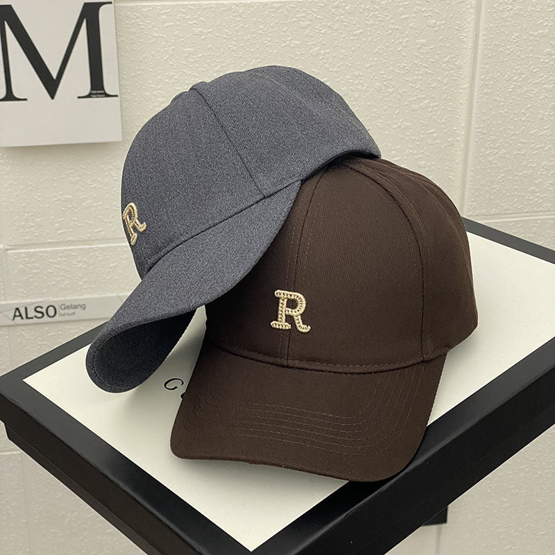 Herre Casual Teksturert Baseball Caps Skanto