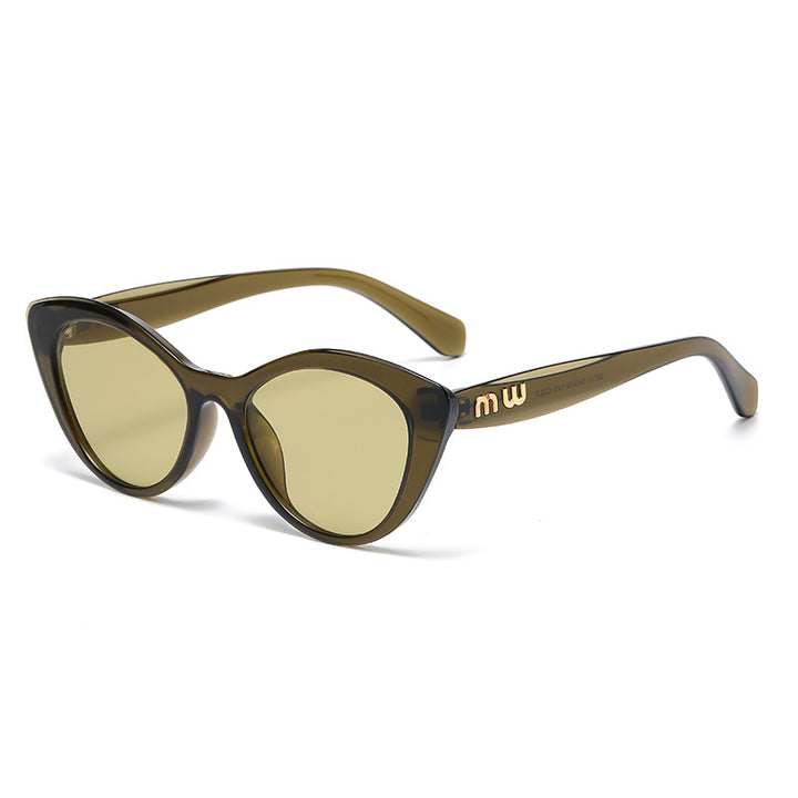 Kvinnenes fashionable cat-eye solbriller med UV-beskyttelse Skanto