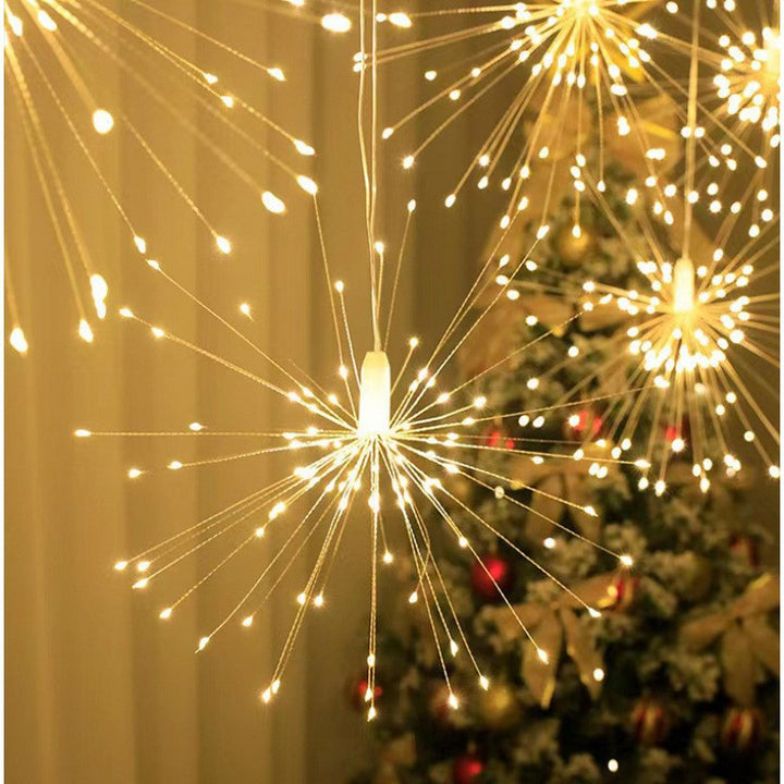 Hengende LED Starburst Fiber Optic Pendellampe Skanto