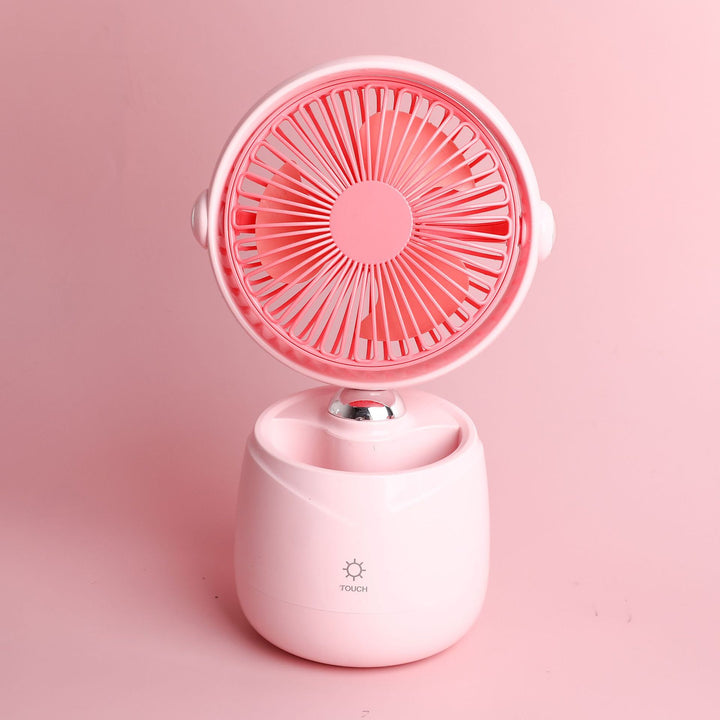 Unisex Bærbar Mini Viftekontakt med Touch-Betjening Skanto