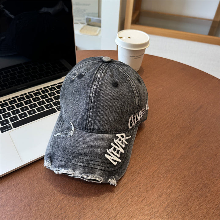 Unisex Slittet Grafisk Baseball Caps Skanto