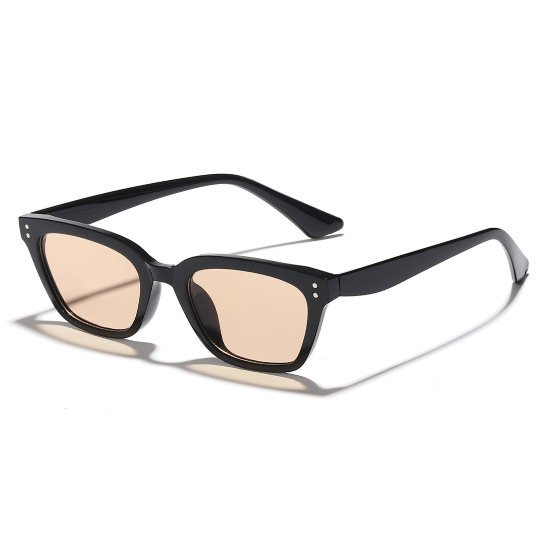 Damer oversized solbriller med moderne, myk fargegradient Skanto