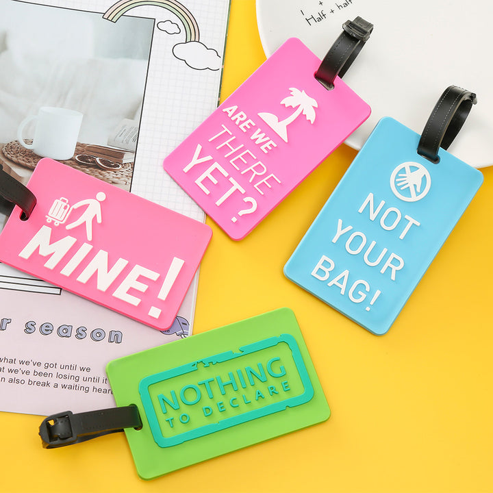 Unisex Funny Travel Luggage Tag Skanto