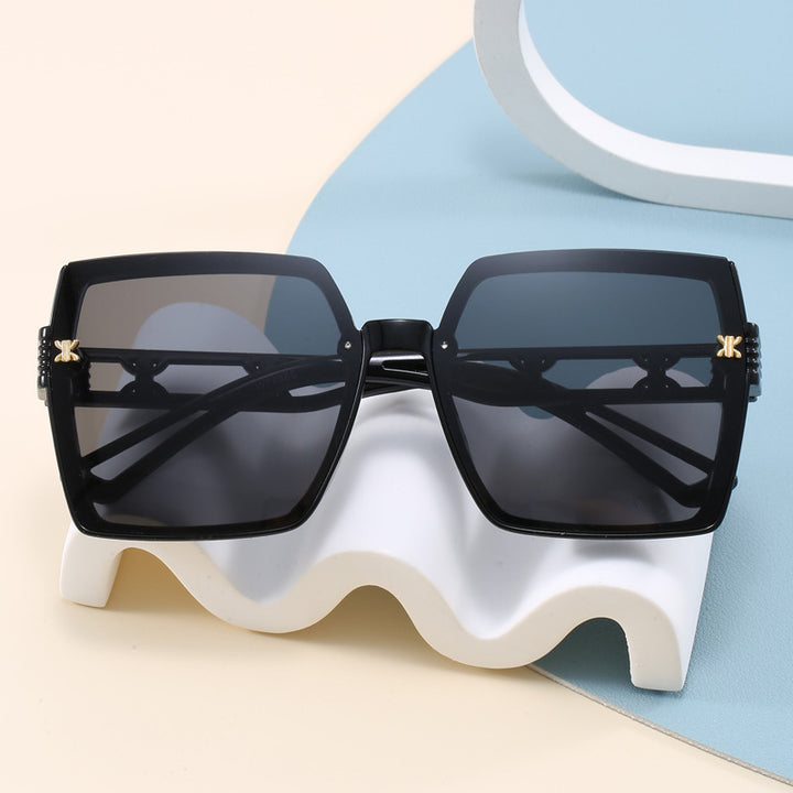 Dame stilige oversized solbriller Skanto