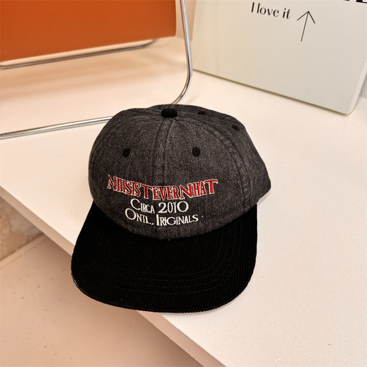 Herre Vintage-Inspirert Brodert Baseball Caps Skanto
