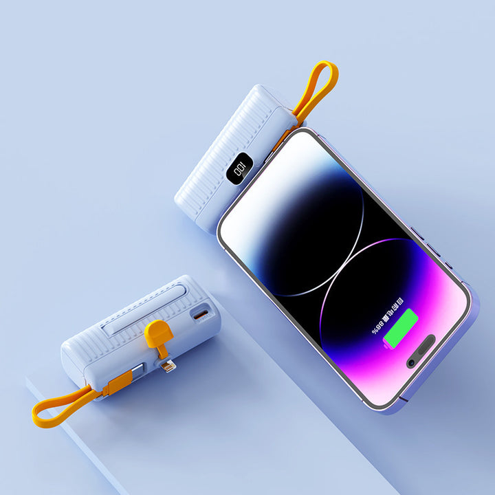Kraftig powerbank med digital skjerm og innovativt design Skanto