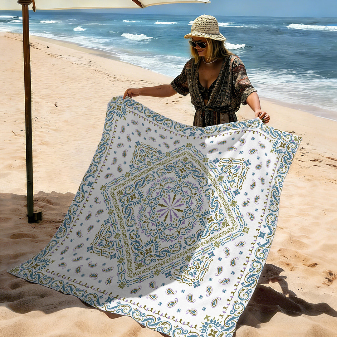 Mandala Design Strandmat Skanto