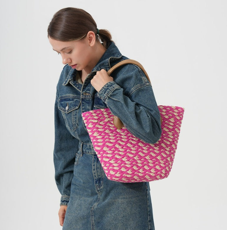 Geometrisk Strand Tote Skanto