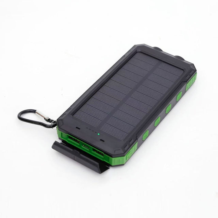 Høyytelses solcelle powerbank med vanntett hus og flere ladeporter Skanto