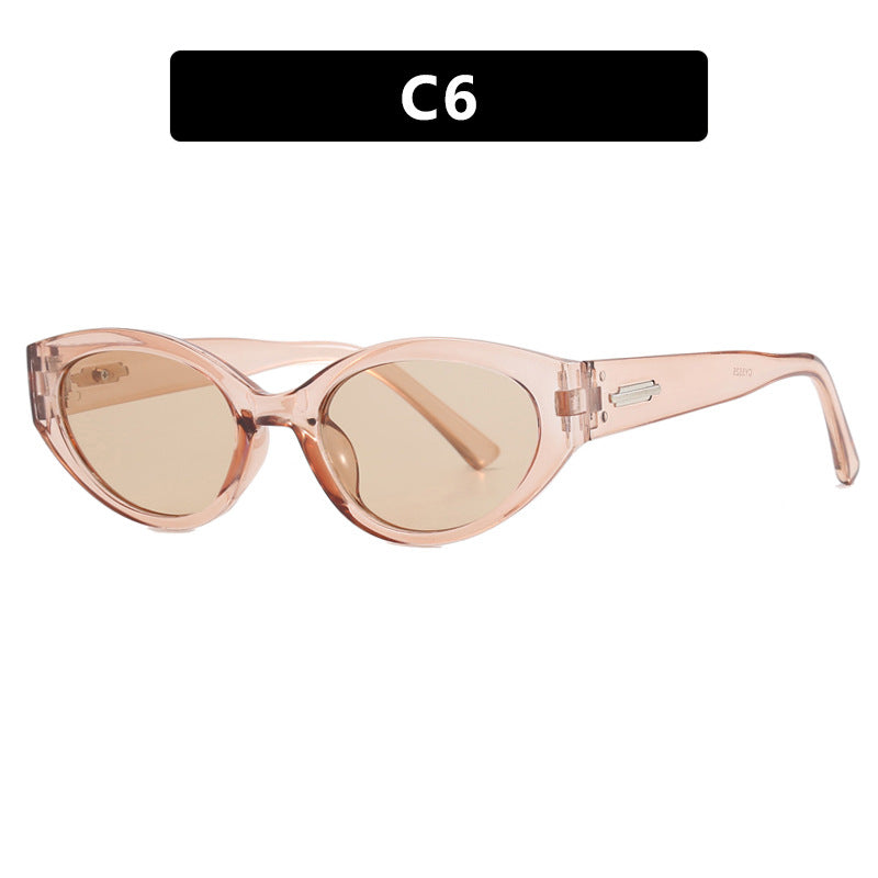 Damer Cat-Eye solbrille i elegant retro-design Skanto