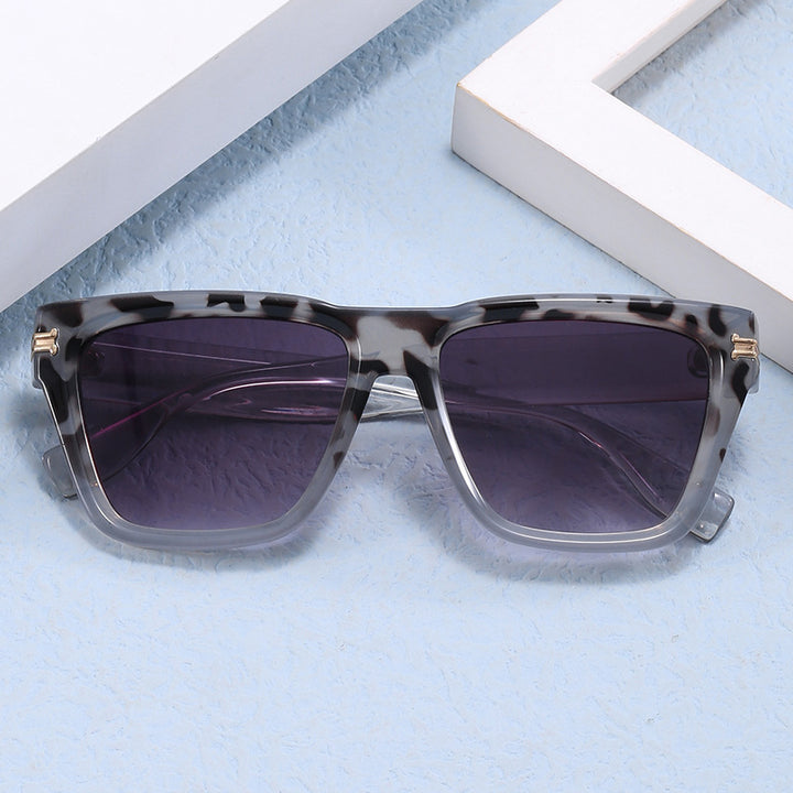 Dame Firkantet Designer Solbrille Skanto