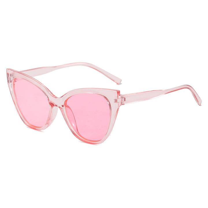 Dame Cat-Eye solbriller med UV-beskyttelse og moderne ramme Skanto